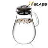Wholesale Cold Water Jug Home Use High Borosilicate Custom Handmade Glass Jug Pot 