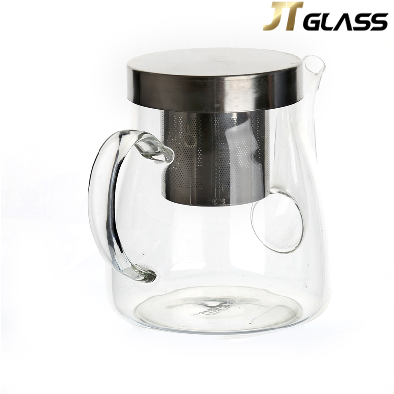 Borosilicate Glasswares Transparent Glass Series Clear Teapot