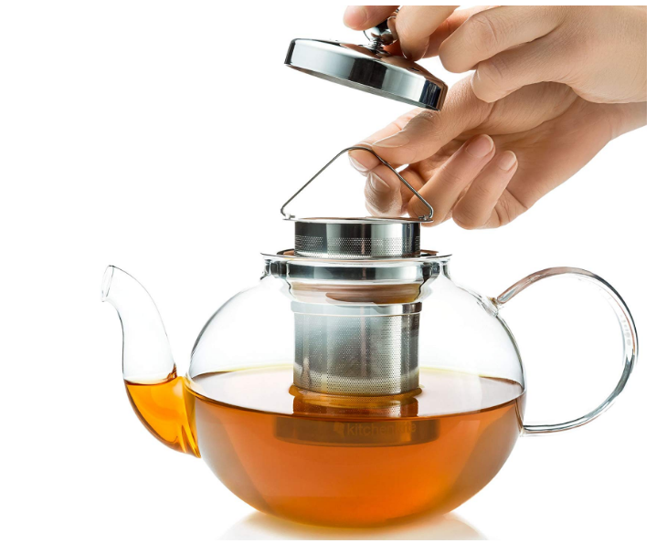 Amazon Bestseller A Teapot with Four Cups. Teapot Capacity 1000 Ml Cup Capacity 50 Ml Tea Pot And Tea Infuser Set