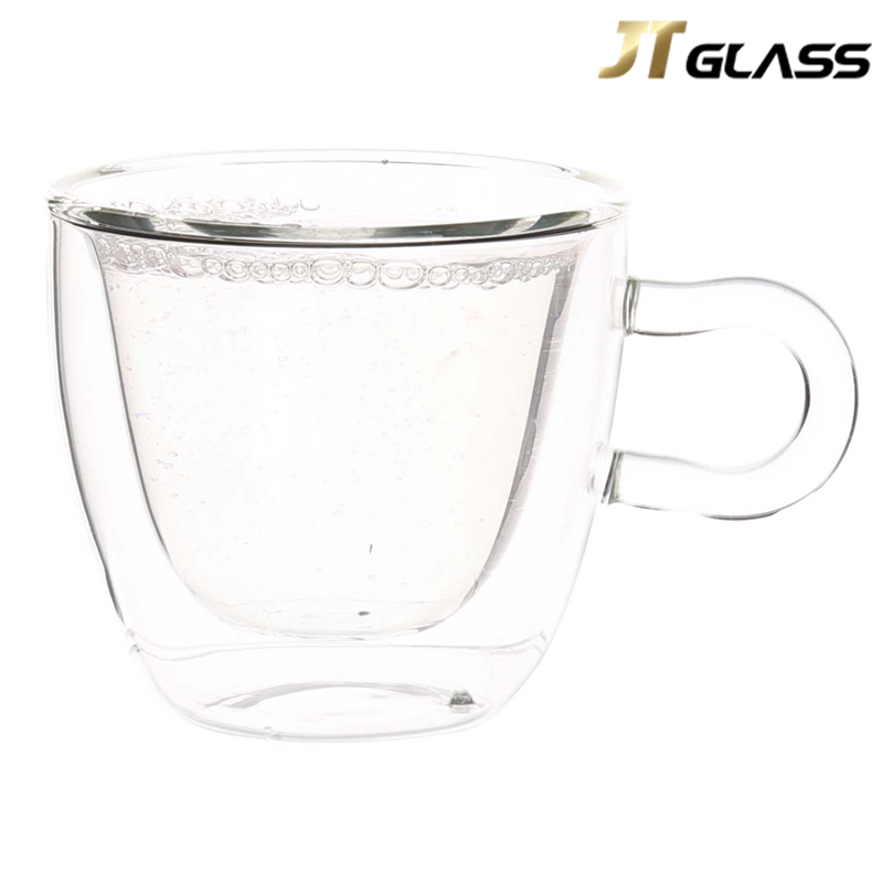 China Factory Supplier Wholesale Transparent Borosilicate Water Glass With Handle 