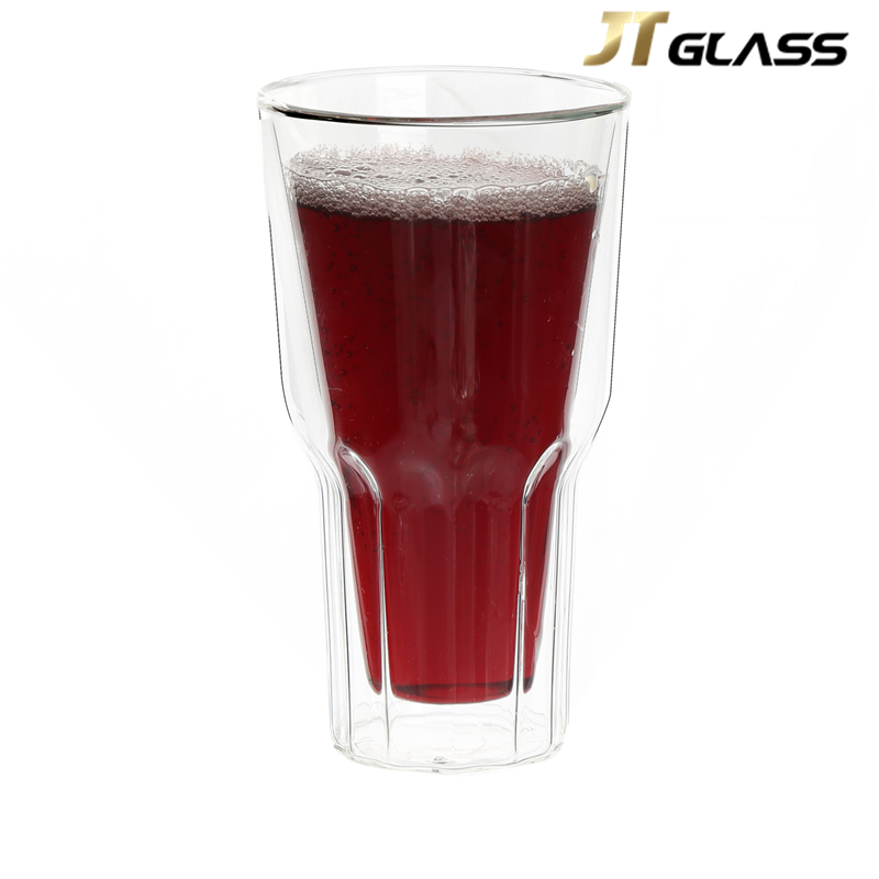 Hotsale Products Double Wall Glass Coffee Mug High Borosilicate Cups 