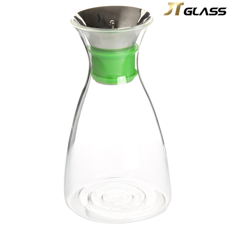 Heat-Resisting High Temperature Glass Cold Kettle Large Capacity Juice Bottle Ice Kettle Cold Bottle 
