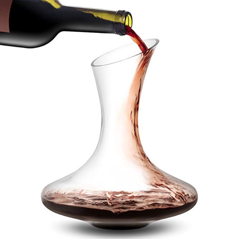 Wholesale Clear Lead-Free Premium Borosilicate Glass Red Wine Decanter
