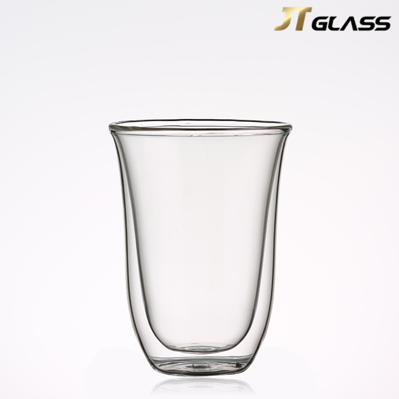 Wholesale High Borosilicate Double Wall Heat-resistant Glass Cup