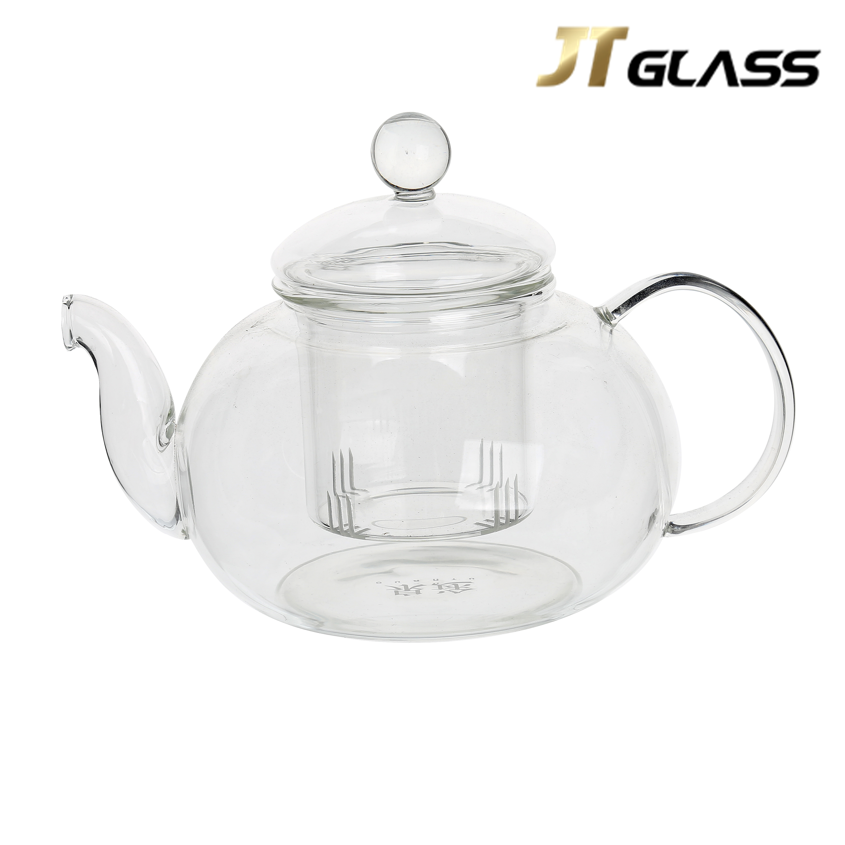 Glass teapot infusion set 400 ML transparent teapot single wall glass teapot 