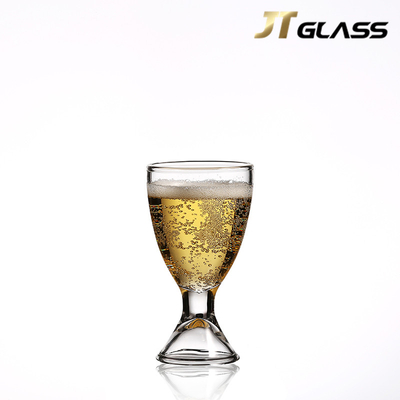 Promotional wholesale clear thick bottom glass cups/water glass 