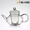 Glass Teapot for Gas Cooker/tea Pot with Tea Strainer 