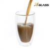 450ml Double Wall Glass Cup Heat Resistant Coffee Glass Borosilicate Glass Cup