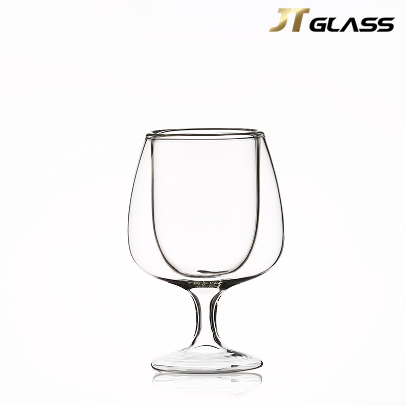 Wholesale Hot Selling Microwave Safe Drinking Glass Double Wall Glass /wine Glass Double Wall in